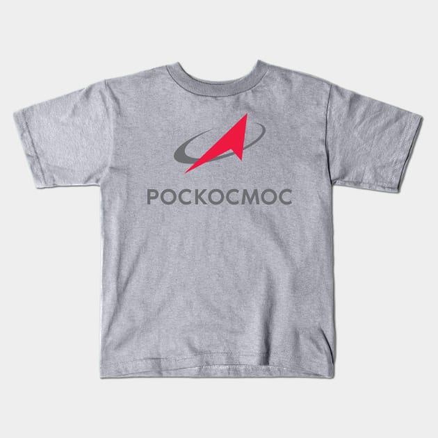 Roscosmos logo Kids T-Shirt by Mollie